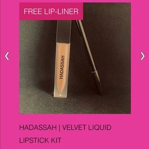 Velvet Liquid Lipstick with FREE lip liner